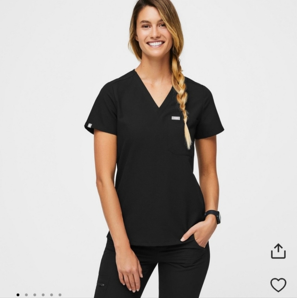 FREEx figs scrub set black